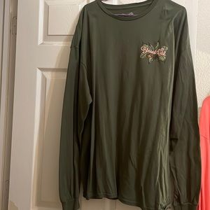 Blessed girl long sleeve t-shirt. 3xl, color green. Worn 1 time.
